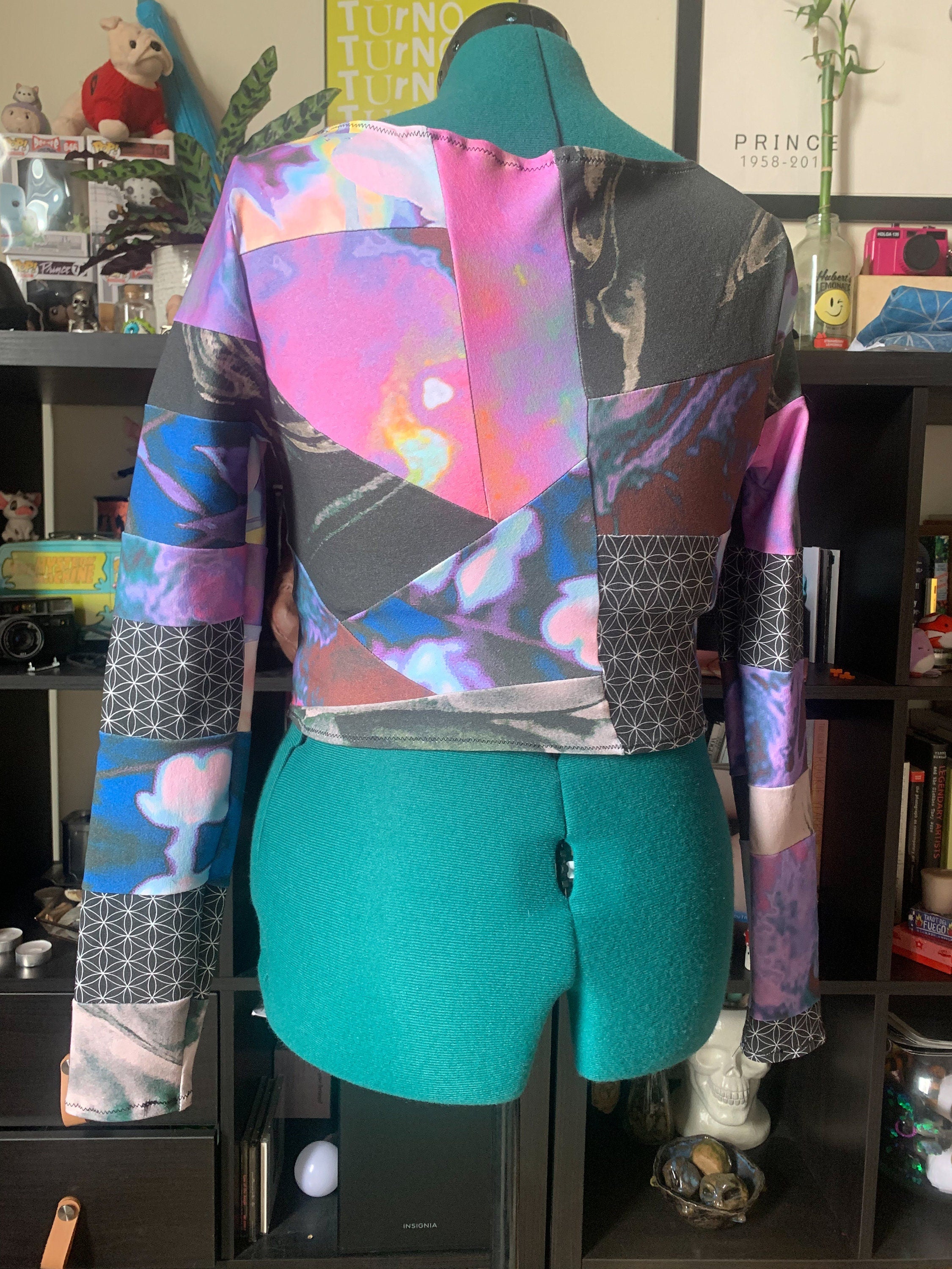 MTO Eden Zero-Waste Patchwork Cropped Longsleeve