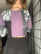 MTO Eden Zero-Waste Patchwork Cropped Longsleeve